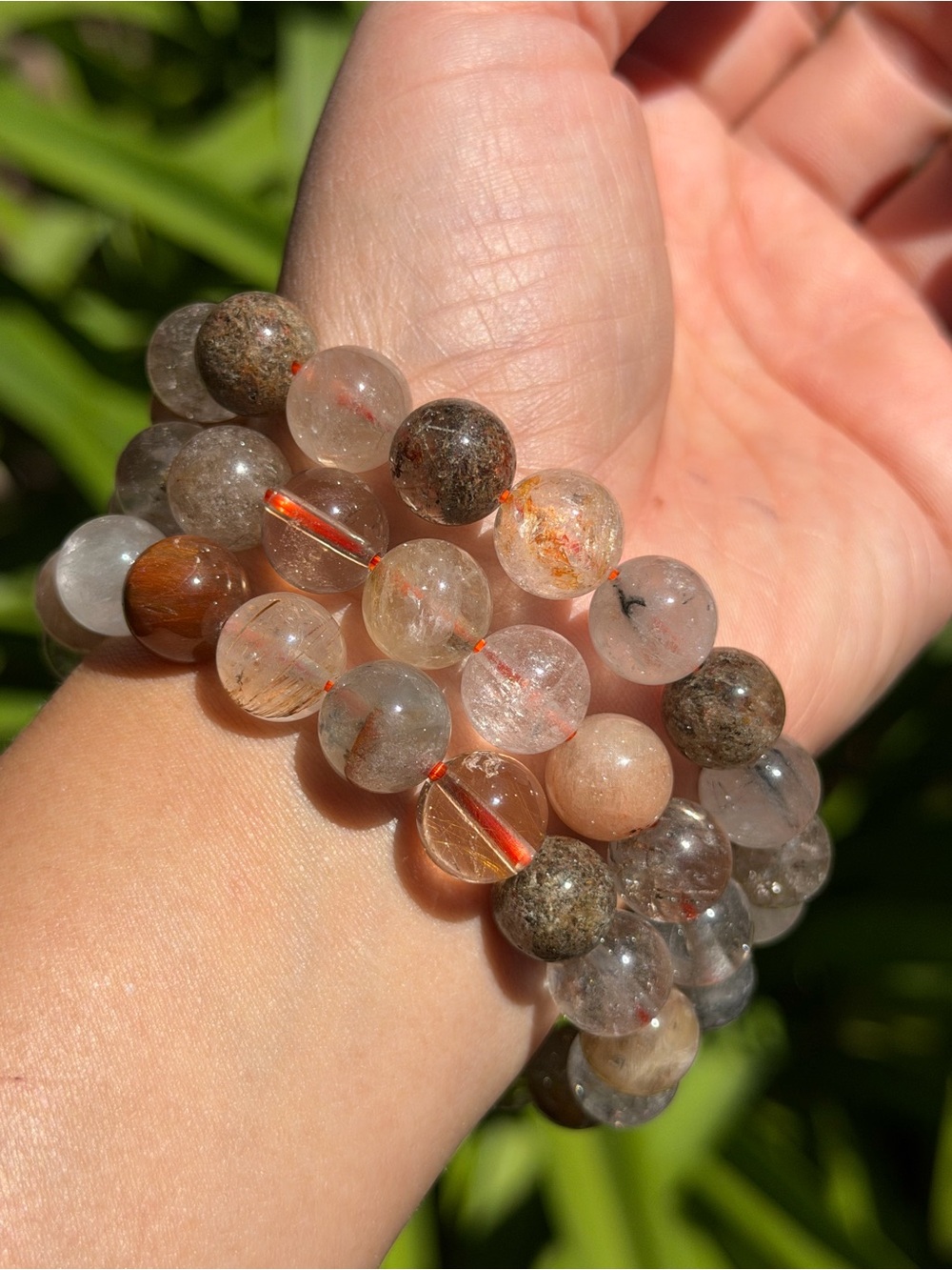 11mm Stretchable Multistone Crystal Bracelet 1268 View 5